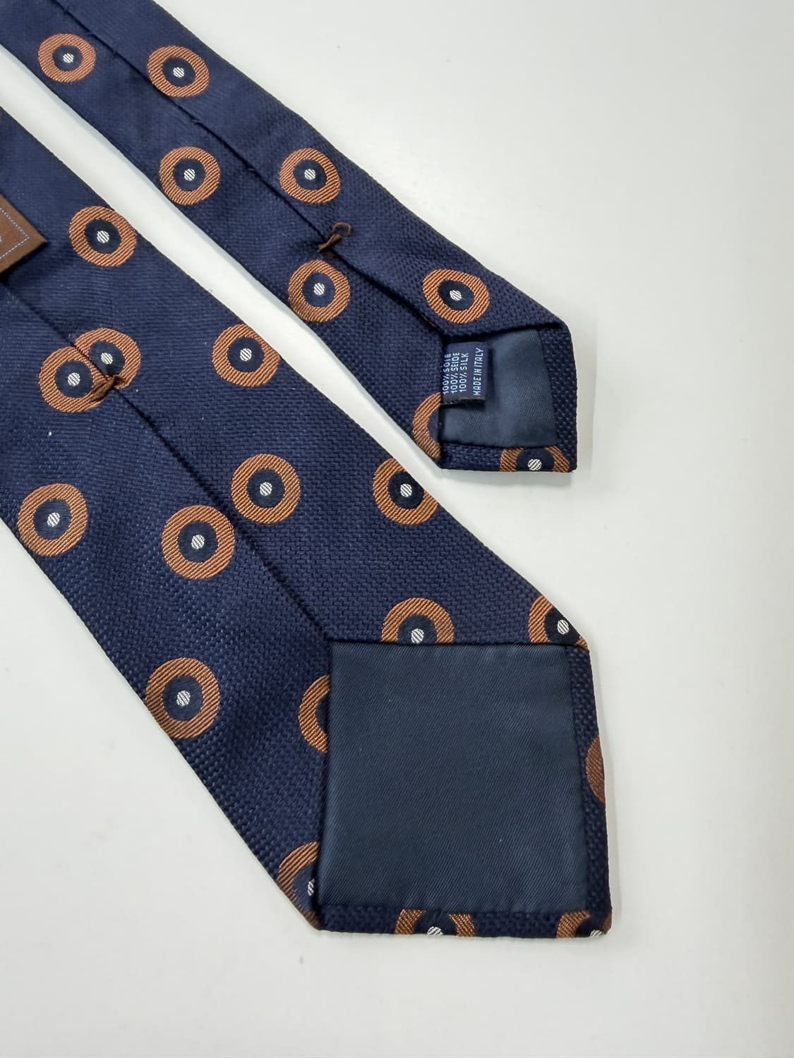 빈티지 도트패턴 실크 넥타이 8cm 상품이미지5