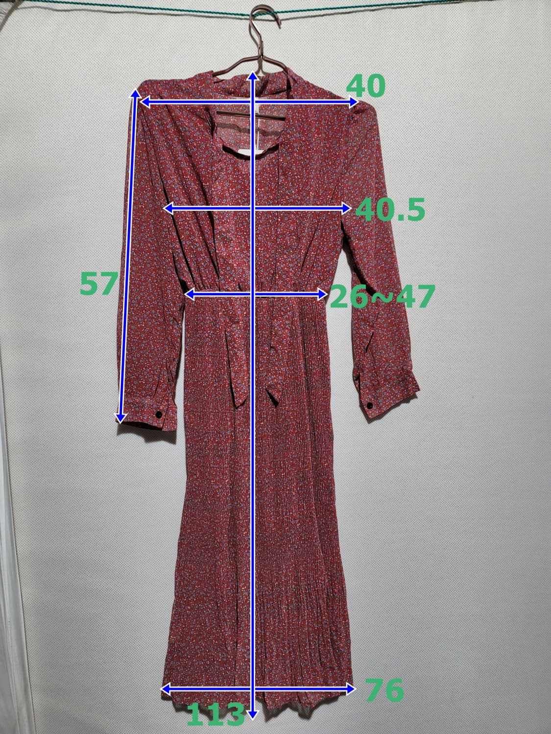 (새옷) 시원한원피스 롱원피스 밴딩원피스 44~66 상품이미지10