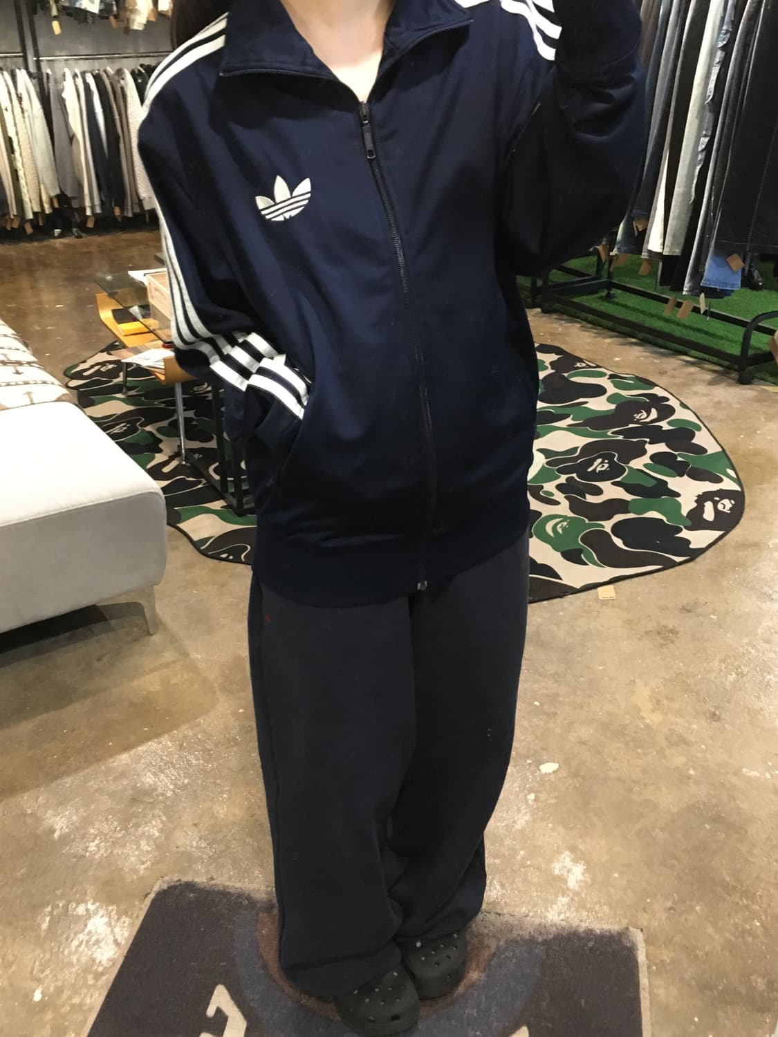 아디다스 구파이어버드 트랙탑 네이비 상품이미지4