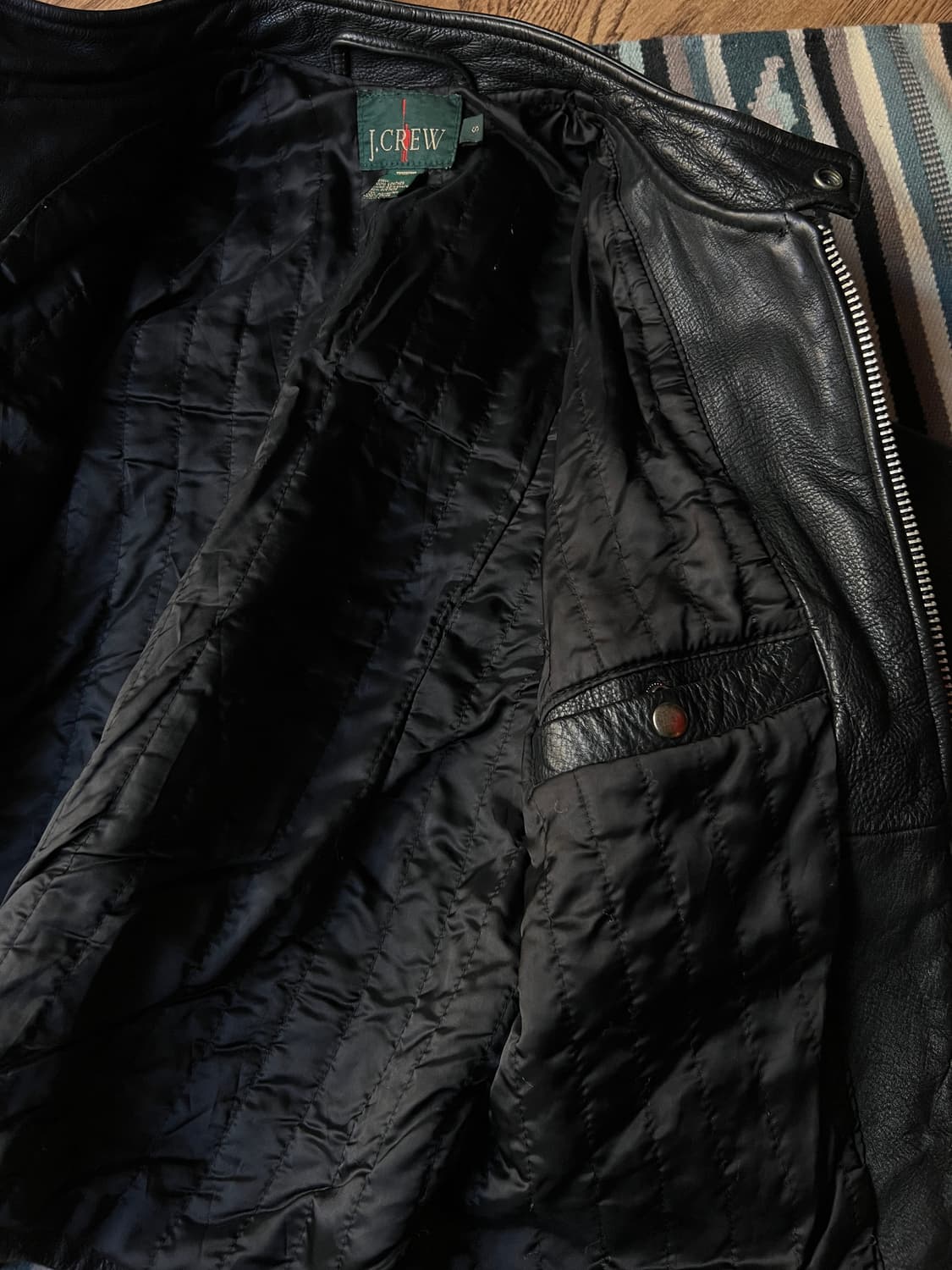 [S]90's J.Crew 제이크루 싱글라이더 자켓 상품이미지5
