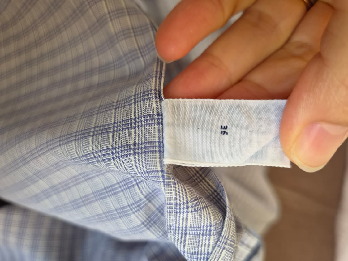 랄프로렌폴로 남성 체크코튼셔츠 L사이즈 상품이미지9