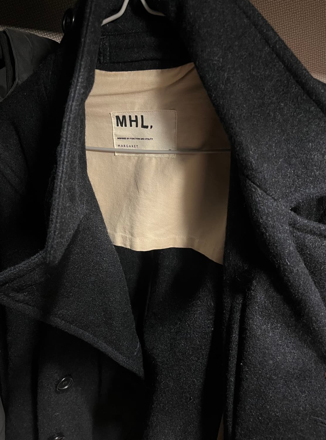 MHL 피코트 차콜그레이 상품이미지2