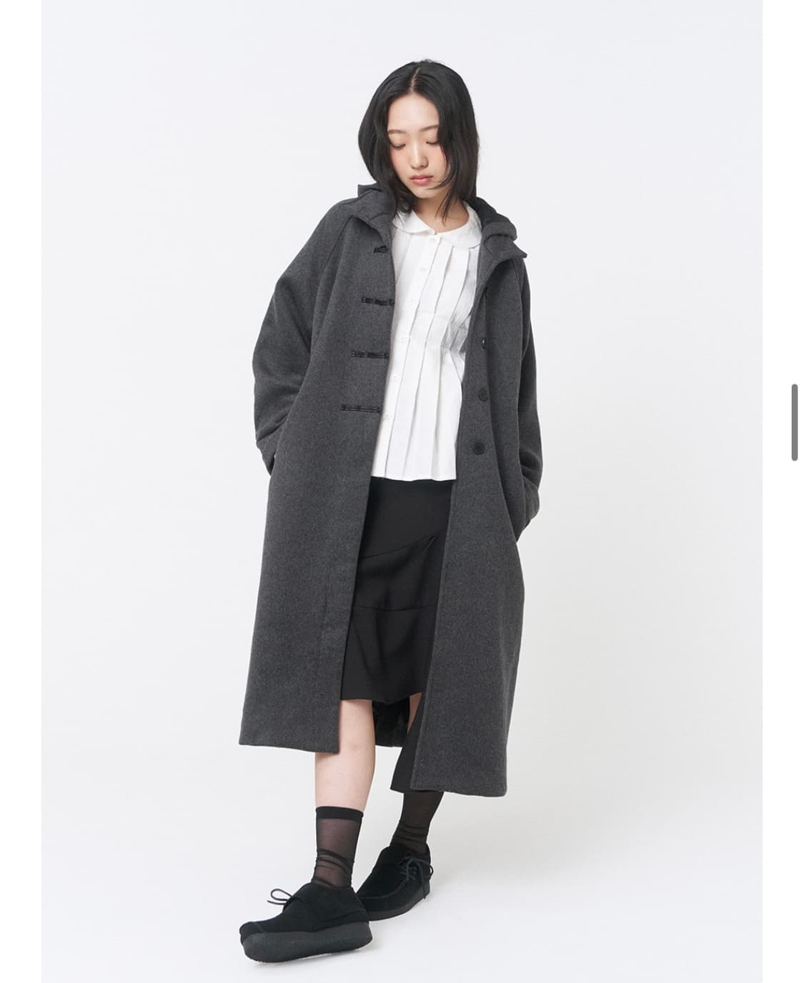 미세키서울 후드 코트 상품이미지2