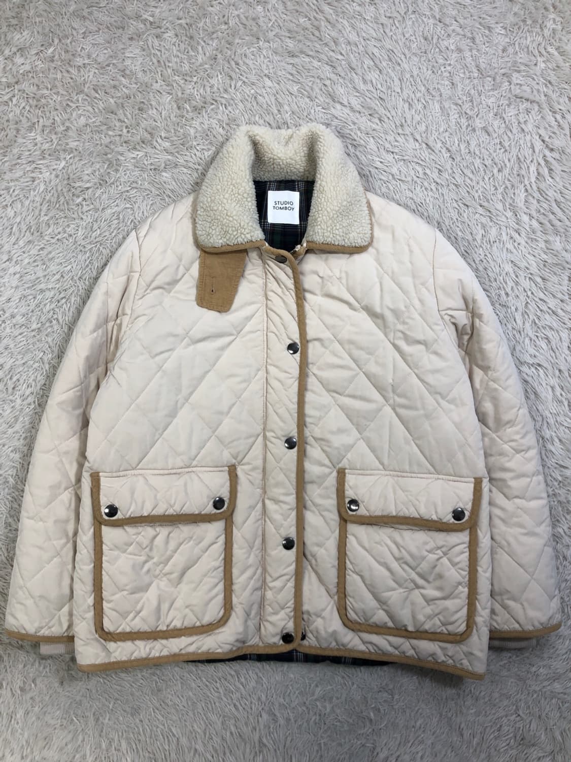 스튜디오 톰보이 퀼팅 자켓/#2509 상품이미지1