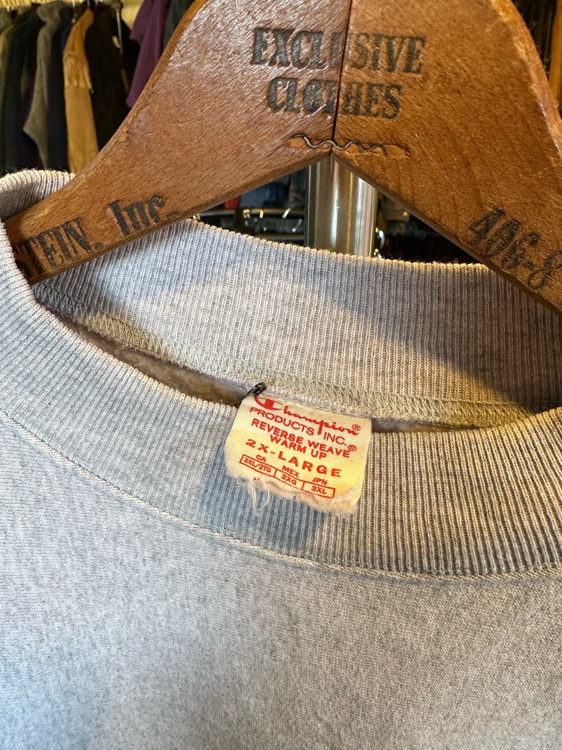 챔피온 리버스위브 윔업 헤비웨이트 플레인 스웻셔츠 상품이미지6