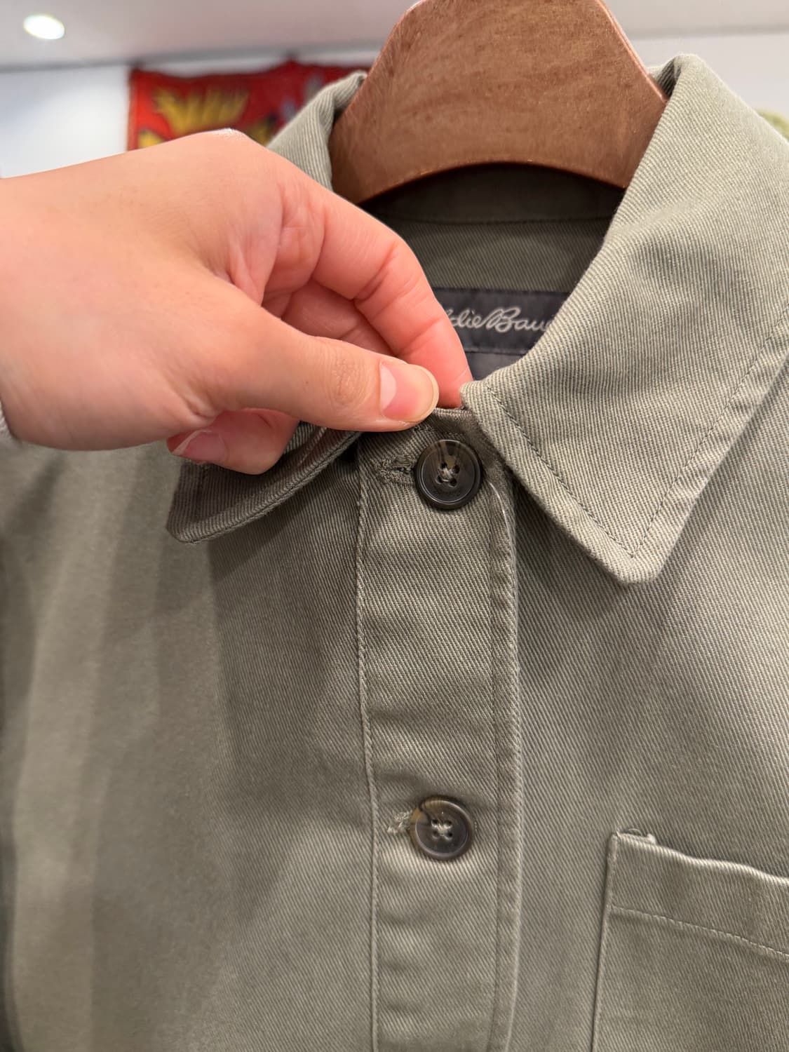 Eddie Bauer 에디바우어 트윌 코튼 트러커 자켓 상품이미지3