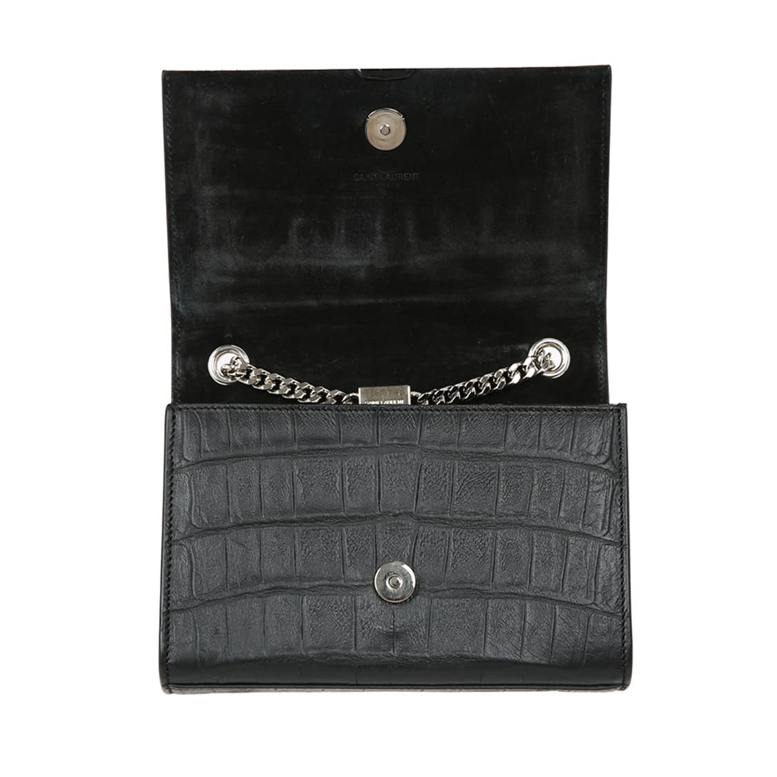 생로랑 케이트 미니백 엠보싱 크로커다일 태슬 체인 크로스백 354120 상품이미지8