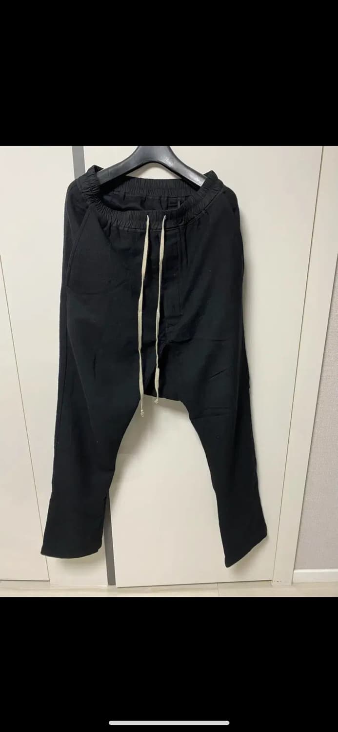 릭오웬스 드로우 스트링 롱팬츠 46 상품이미지1