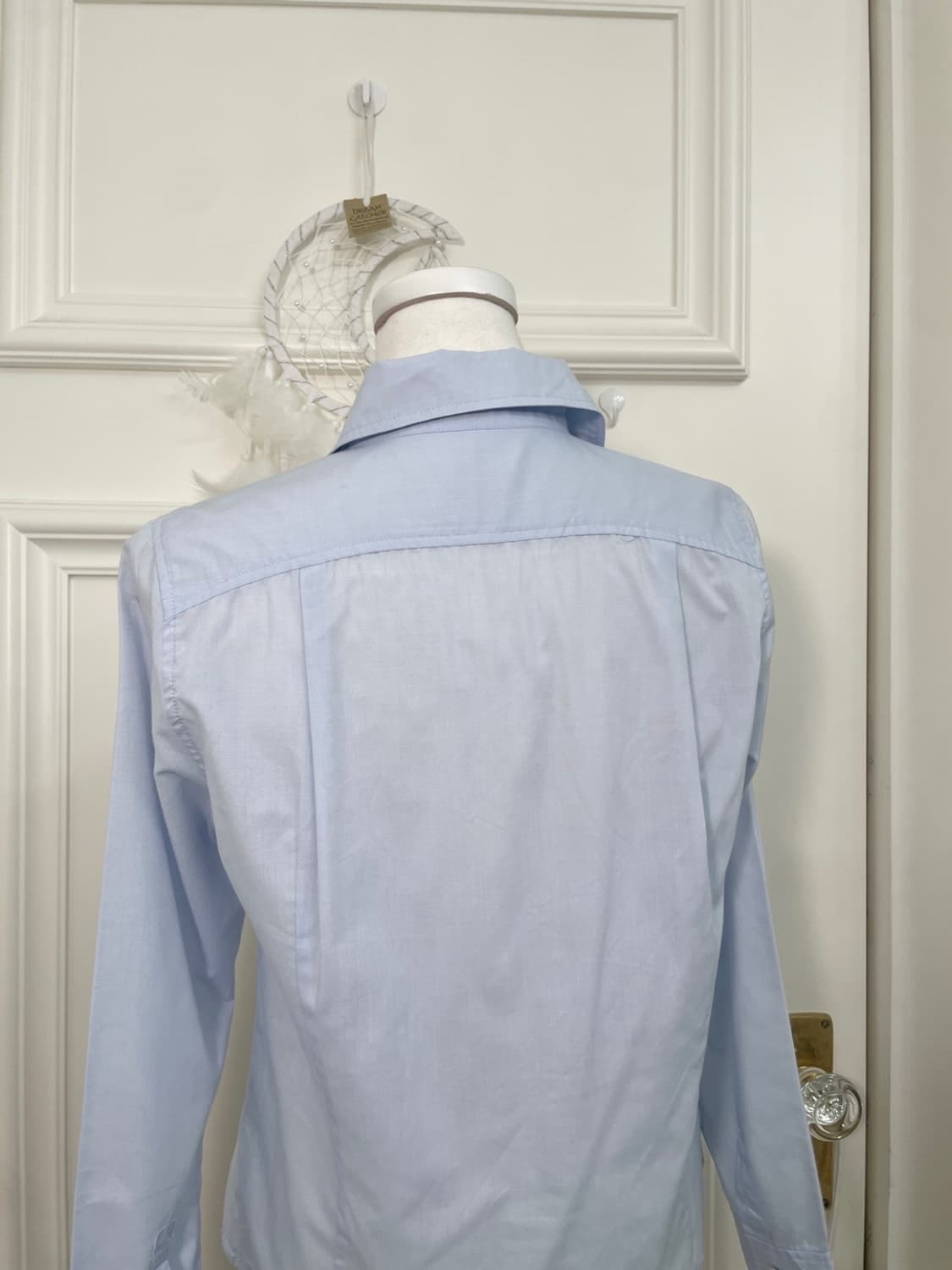 sky blue basic line shirt 상품이미지4