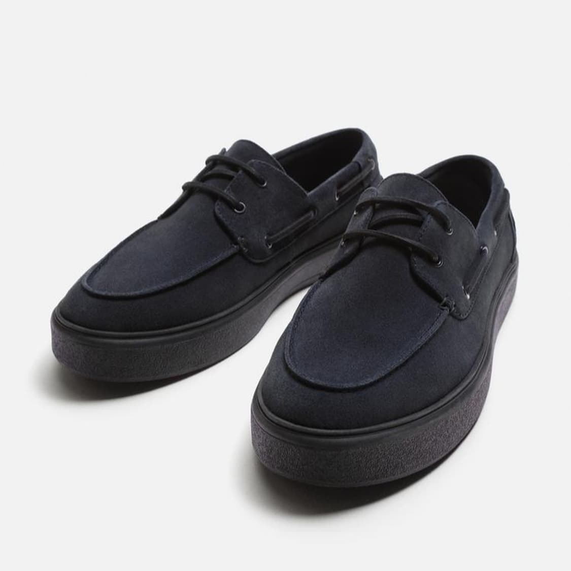 새제품275) 자라 스웨이드 가죽 데크 슈즈 로퍼 구두 2426/520 상품이미지10