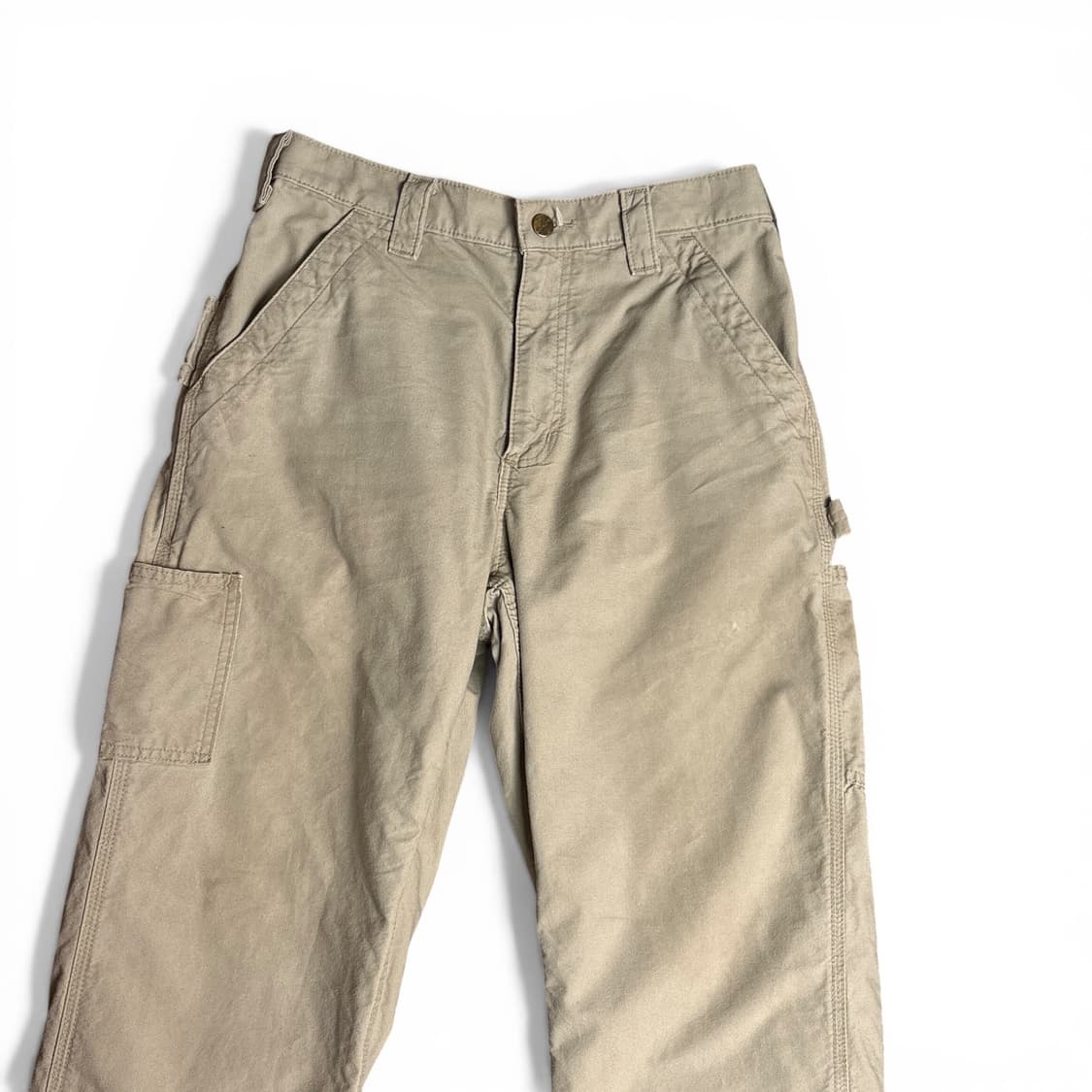 칼하트 가죽탭 싱글니카펜터 팬츠 상품이미지5