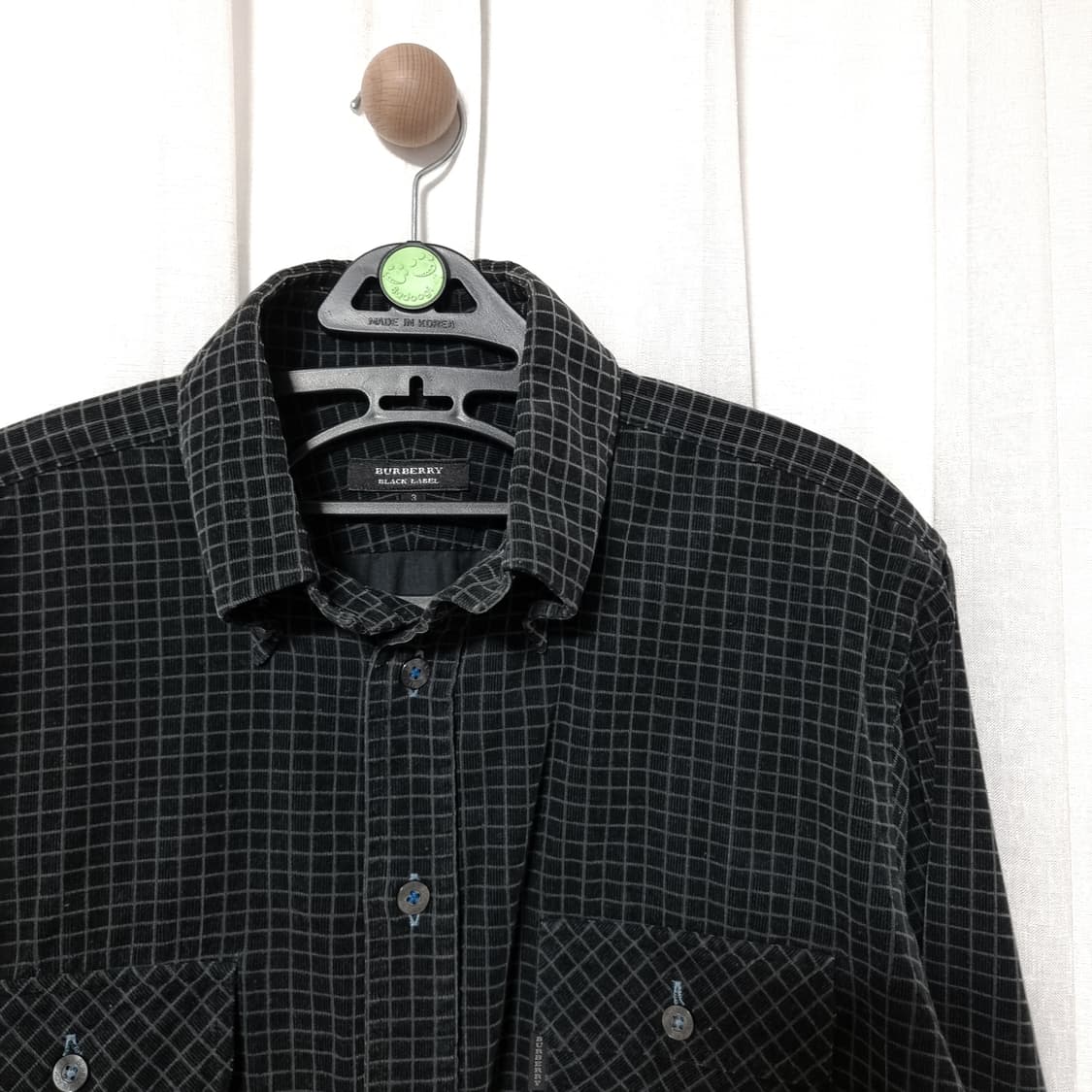 버버리 블랙라벨 코듀로이 셔츠 (표기3) 상품이미지3