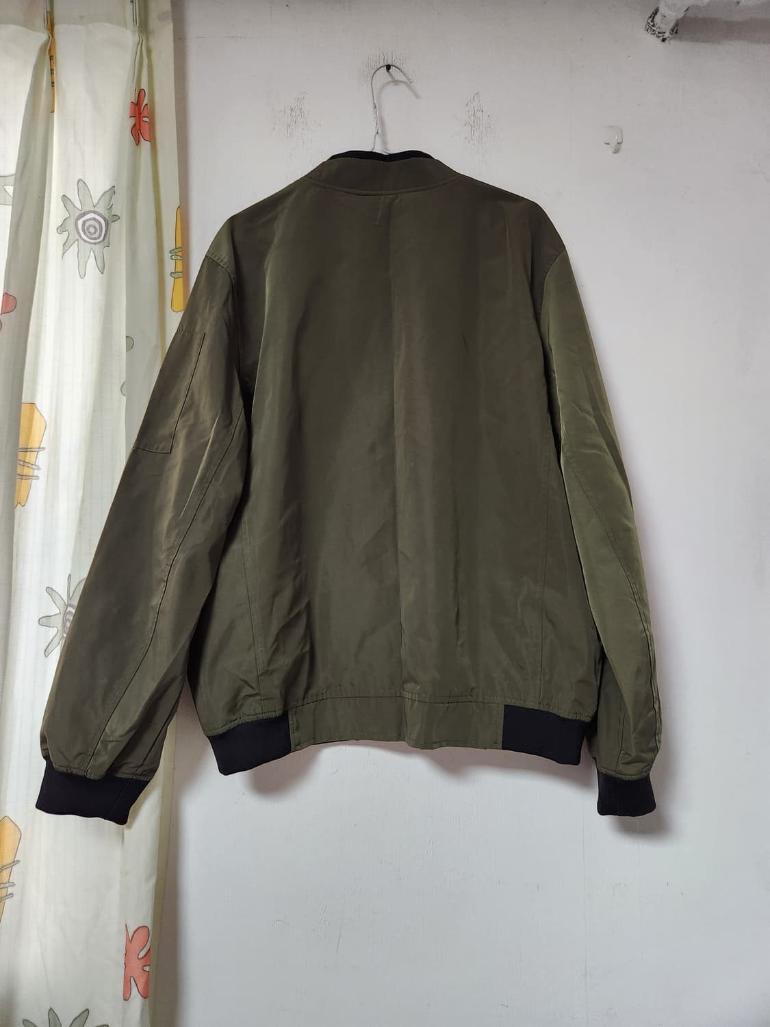 잭필드 블루종 카키색 봄버 자켓 110 상품이미지2