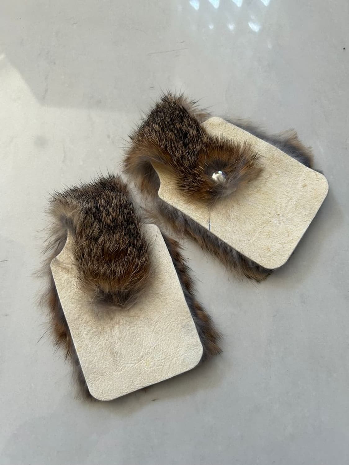 RABBIT FUR QUILT 토끼털 퀼트 상품이미지3