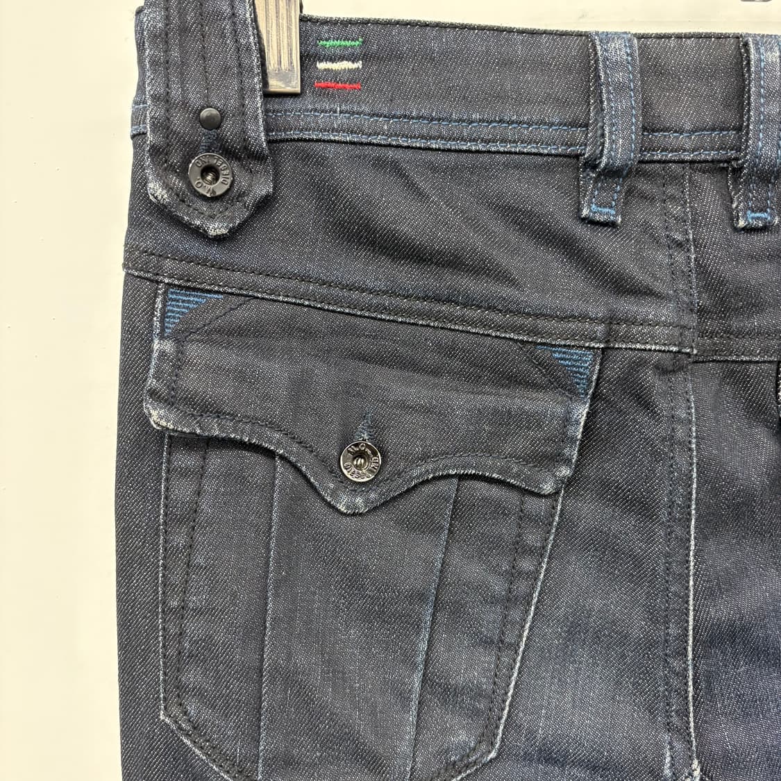 디젤 블랙 데님 팬츠 남/31 상품이미지8