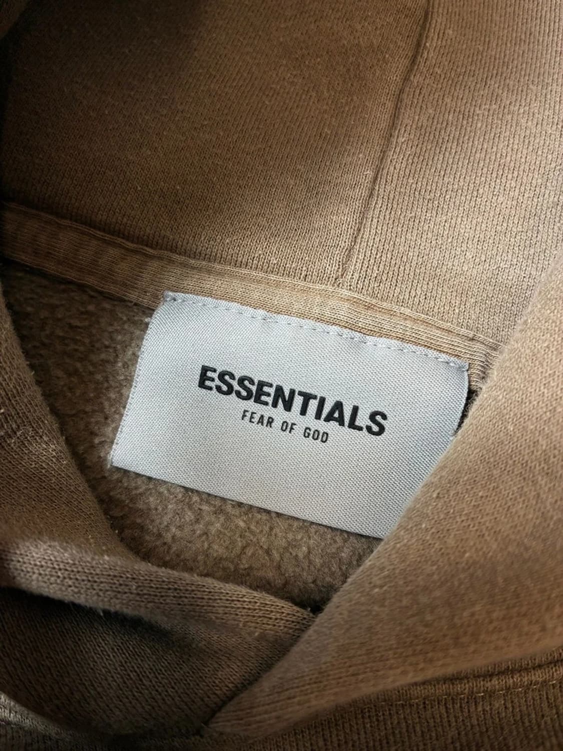 에센셜 피어오브갓 헤비코튼 백로고 오버 후드티 PN8553 상품이미지6