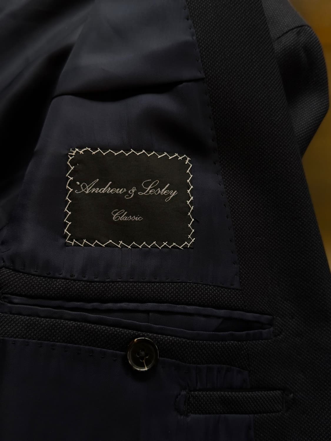 앤드류&레슬리 더블 브레스티드 자켓 100 상품이미지6