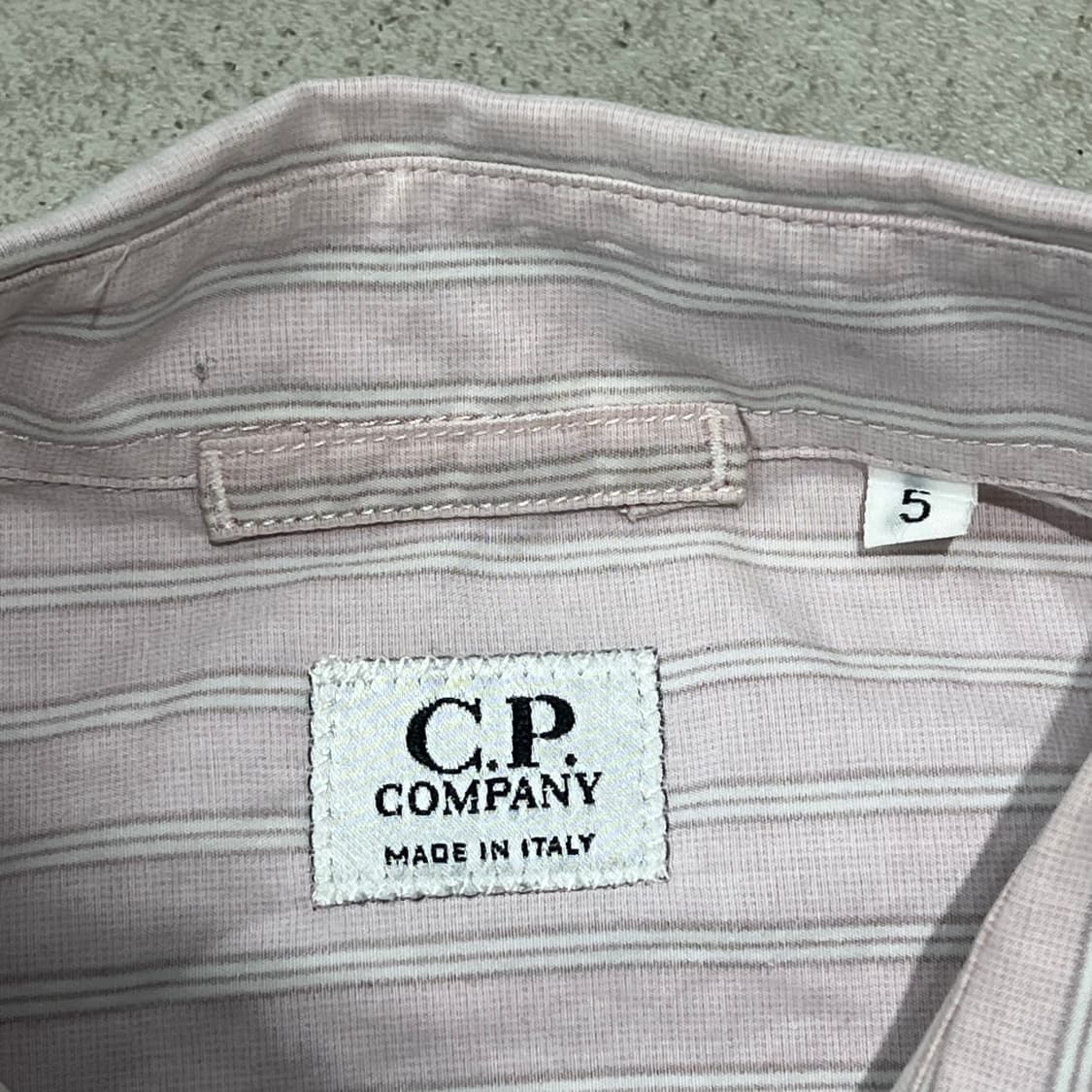 cp컴퍼니 스트라이프 셔츠 s10677 상품이미지7