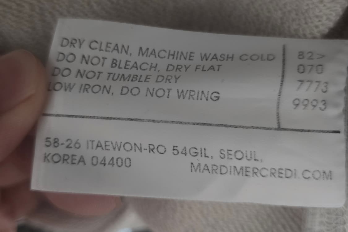 마르디 메크르디 플라워 나염 스웨트 셔츠 맨투맨 
여성 free 상품이미지5