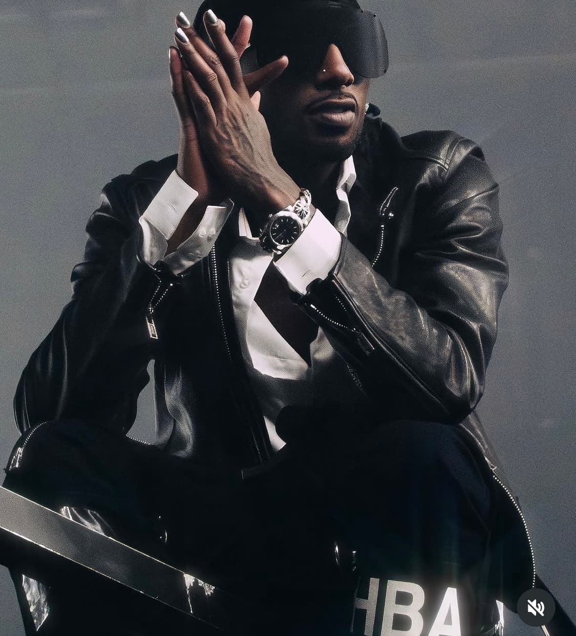 후드바이에어 본디지 팬츠 국문탭 카티착용 상품이미지1