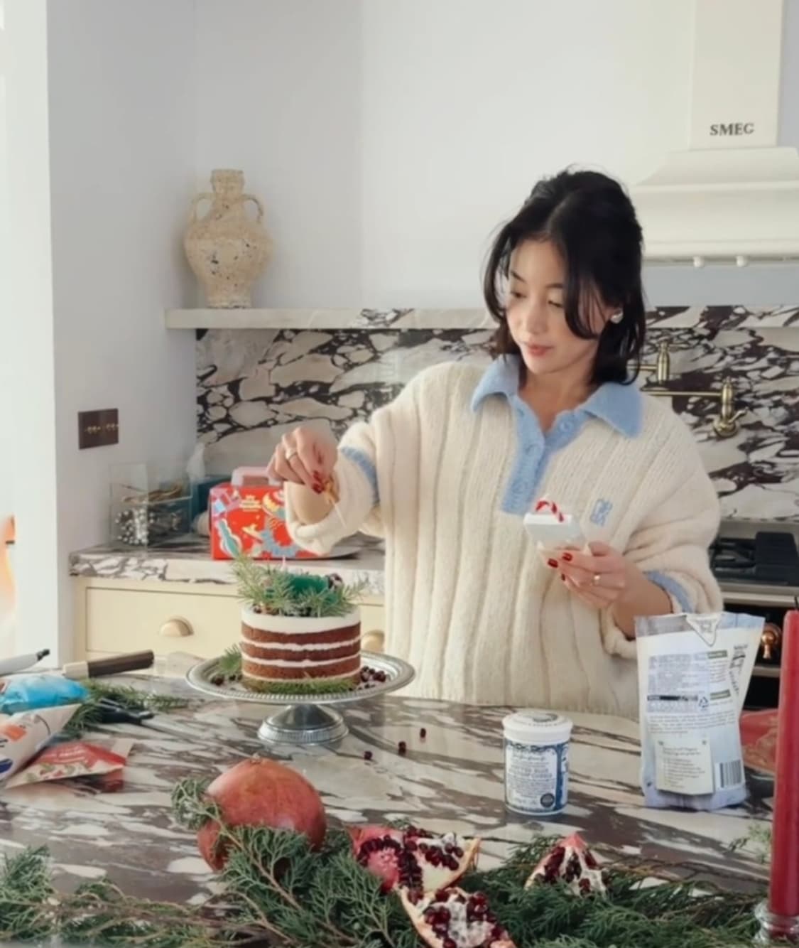 그로브 니트 프리사이즈 상품이미지1