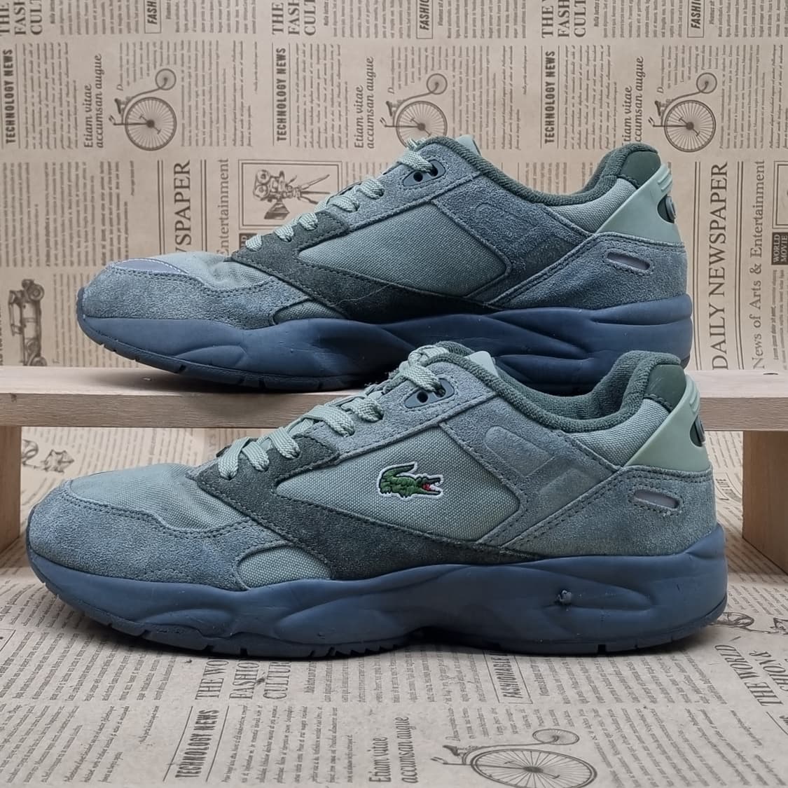 라코스테 스톰 남성스니커즈 실사이즈 260 상품이미지1