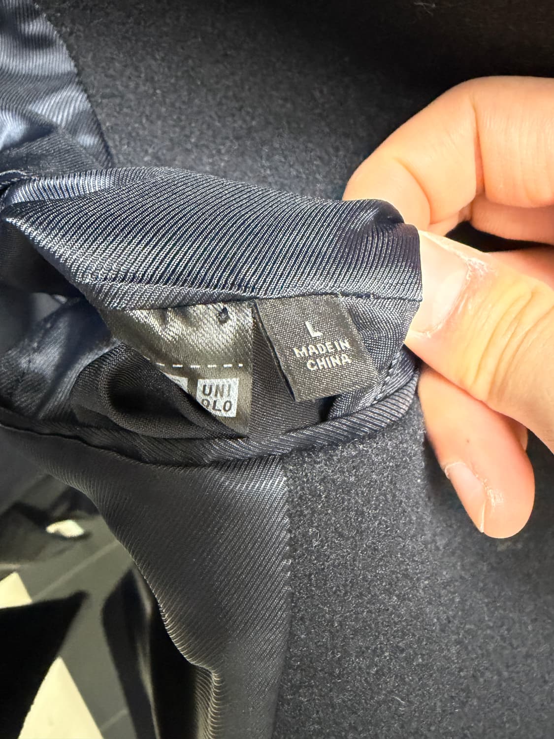 유니클로 피코트 L 상품이미지3