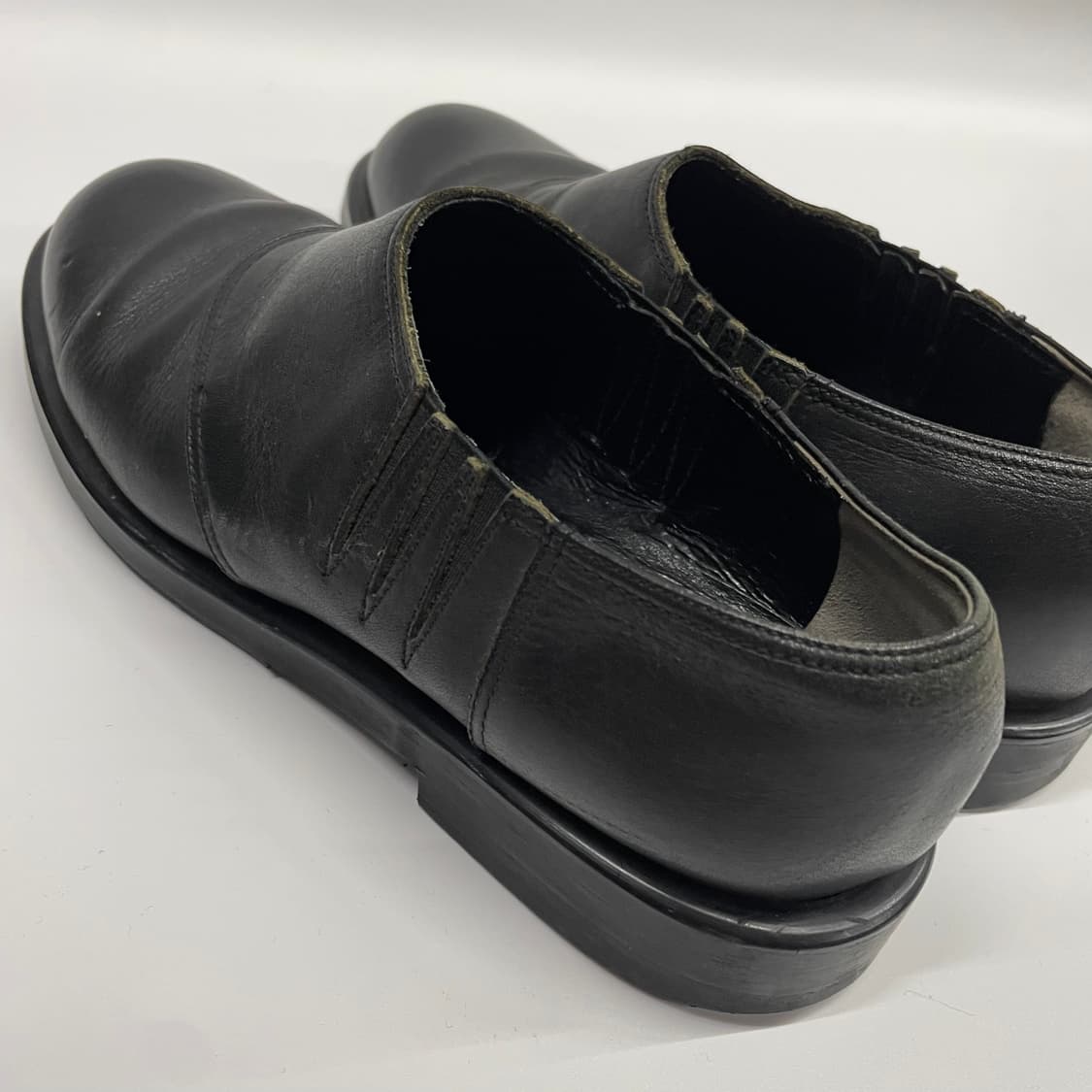 요지야마모토 가죽 슬립온 슈즈 상품이미지6