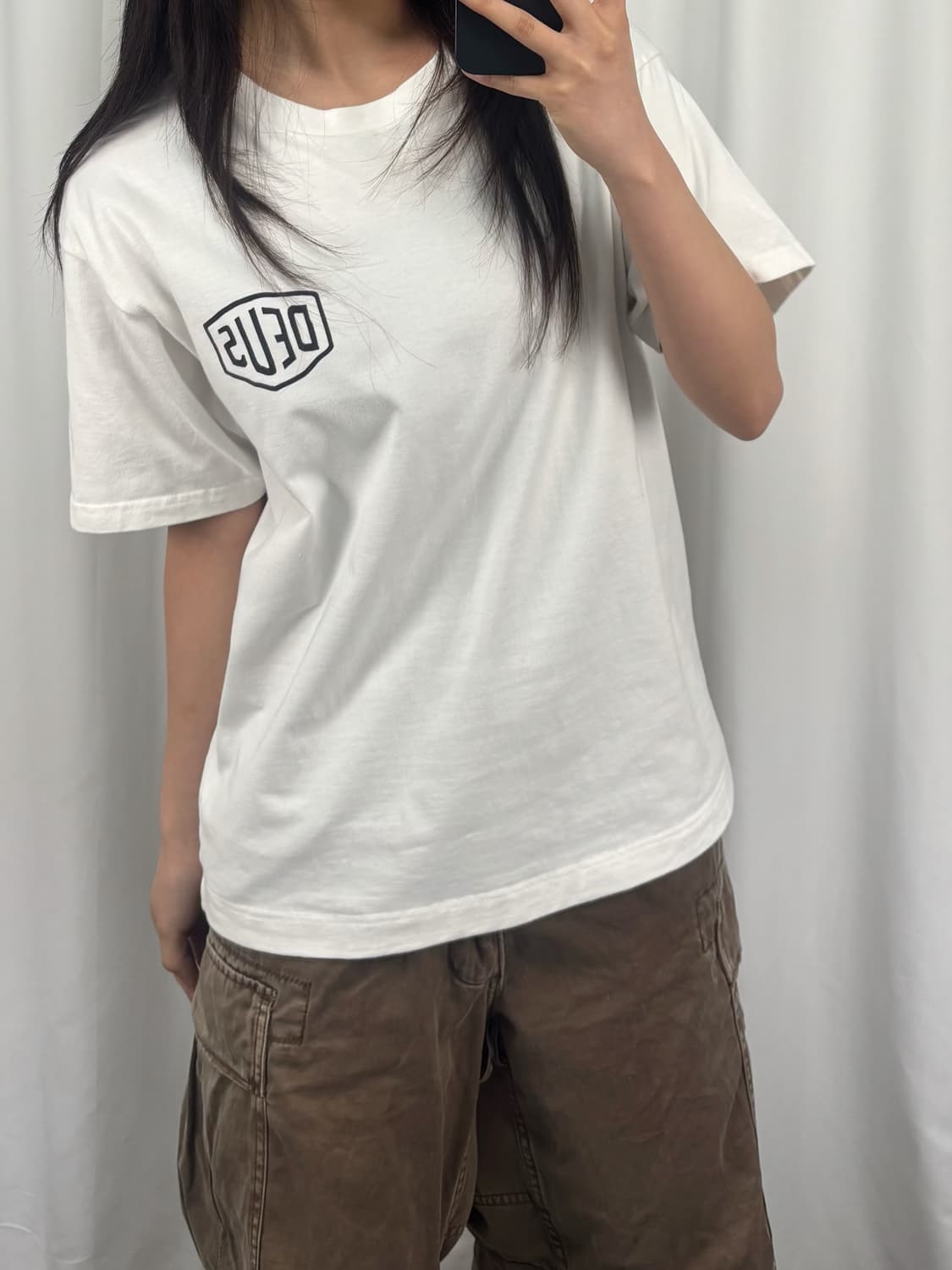 데우스 엑스 마키나 화이트 반팔 상품이미지2