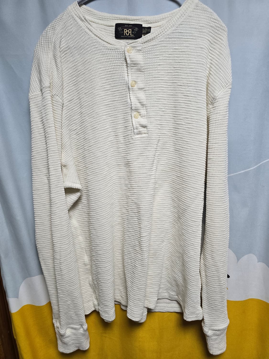 RRL 와플 헨리넥 니트 상품이미지1