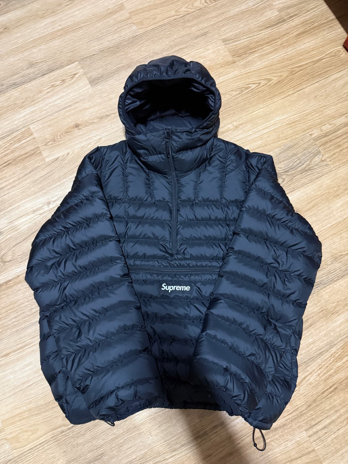 24FW 슈프림 마이크로 다운 블랙 XL 상품이미지2