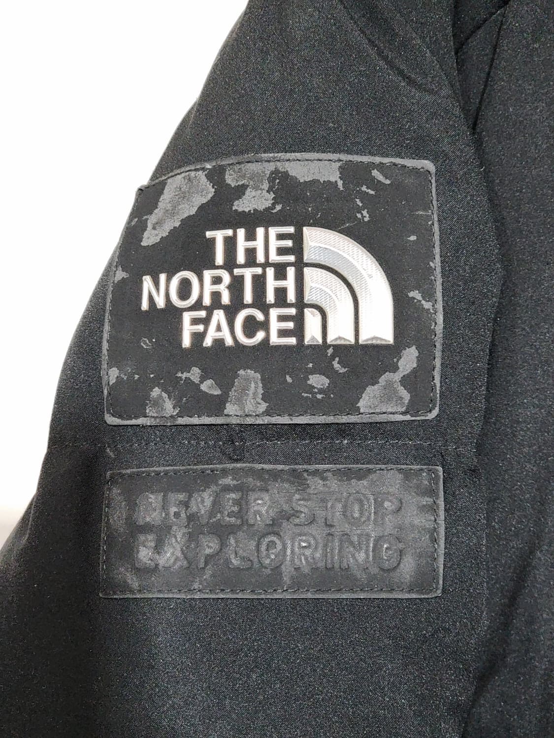 (S) 노스페이스 거위털 롱패딩 점퍼 블랙 구스다운 패딩코트 후드  상품이미지5