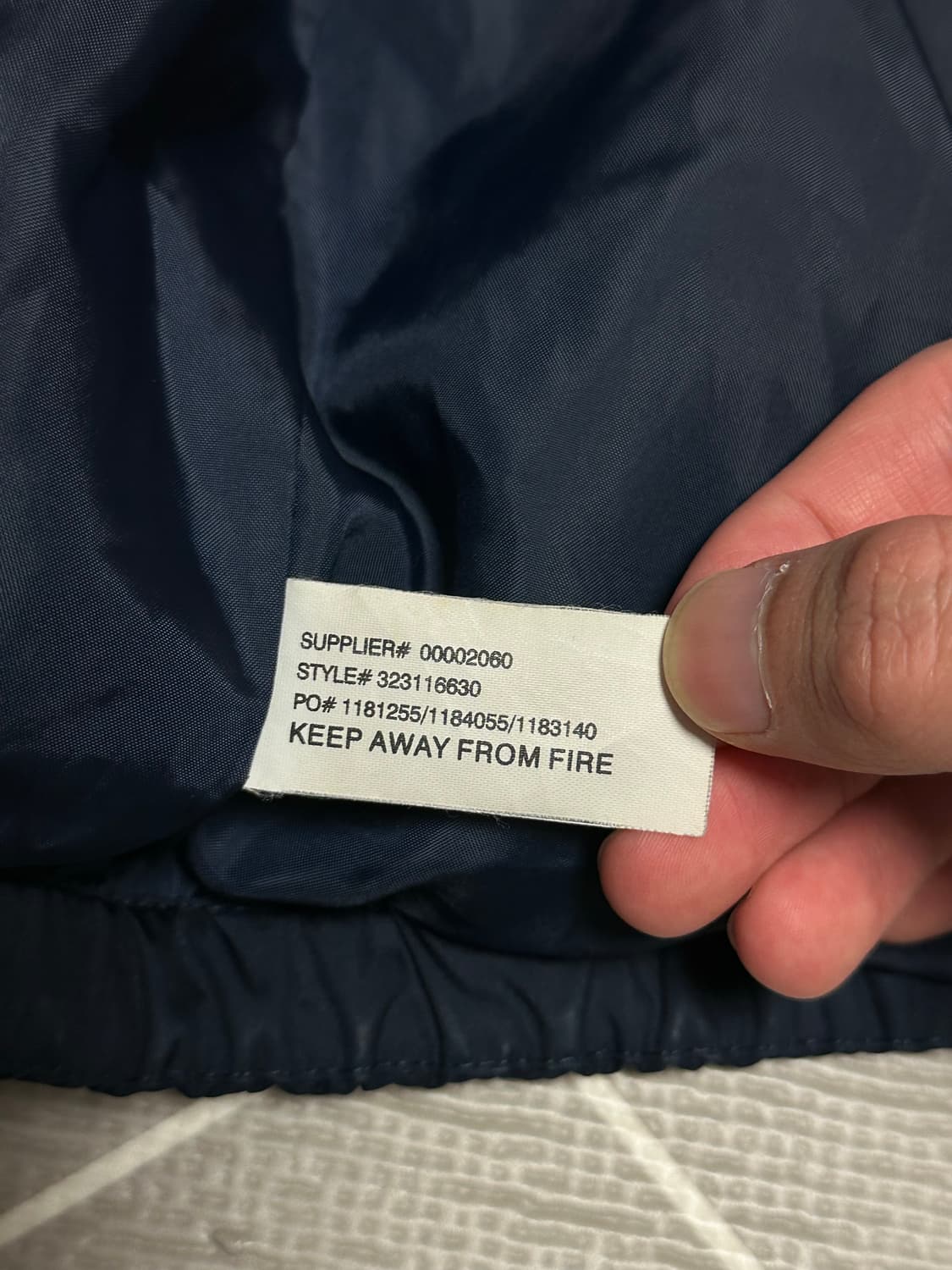 폴로 빅포니 패딩 네이비 상품이미지8