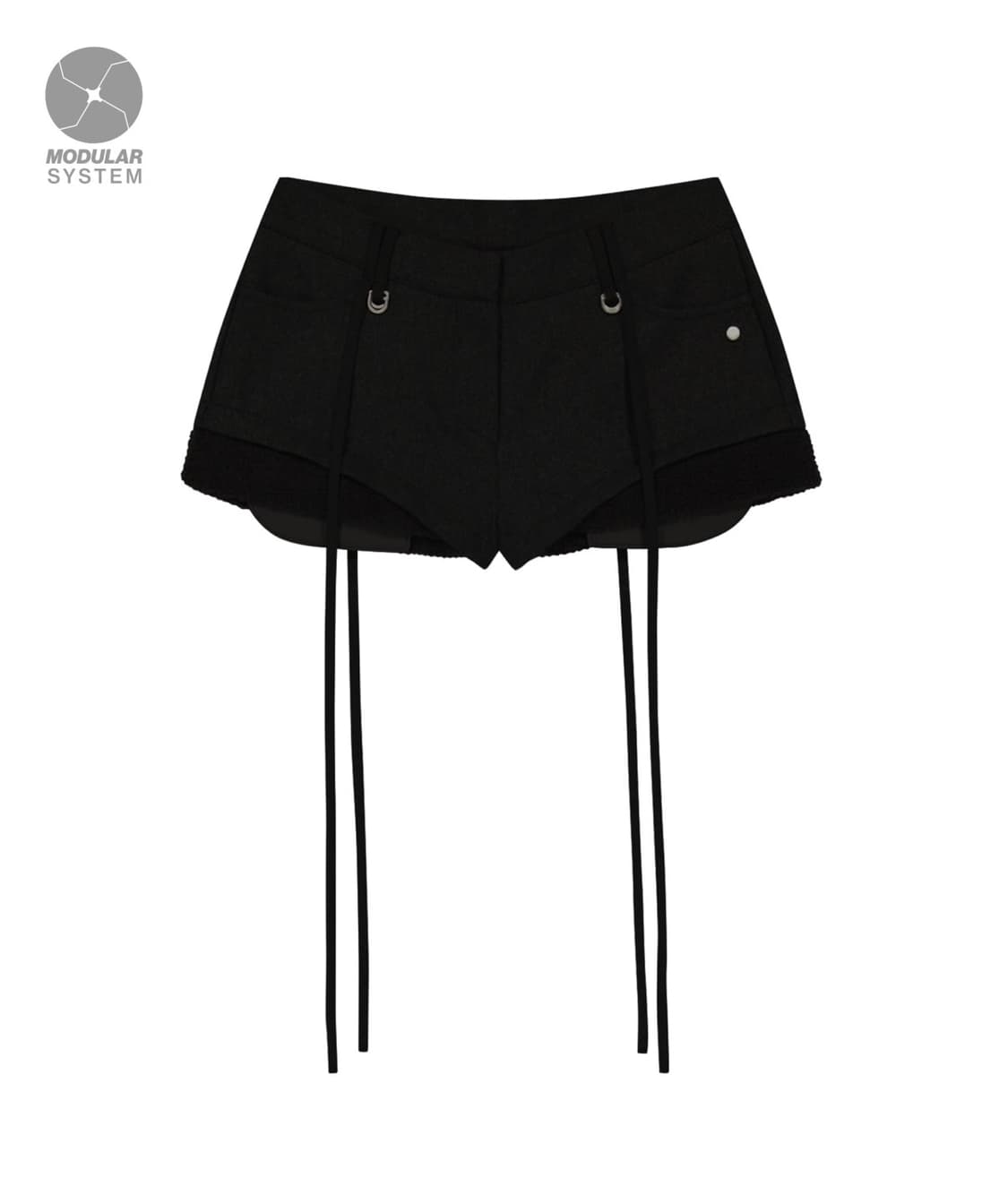 ojos 오호스 마이크로 울 쇼츠 상품이미지2