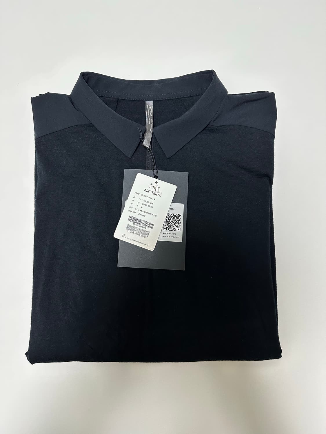 [M] 베일런스 프레임 SS 폴로 셔츠 블랙 상품이미지7