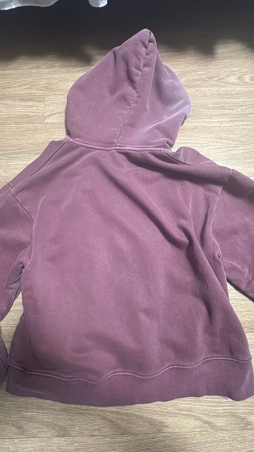 스켈리웩 피그먼트 크롭 후드집업 상품이미지3