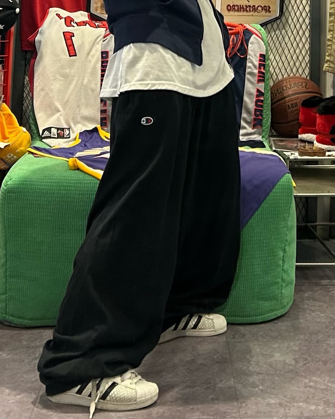 Champion black sweat jogger 상품이미지1