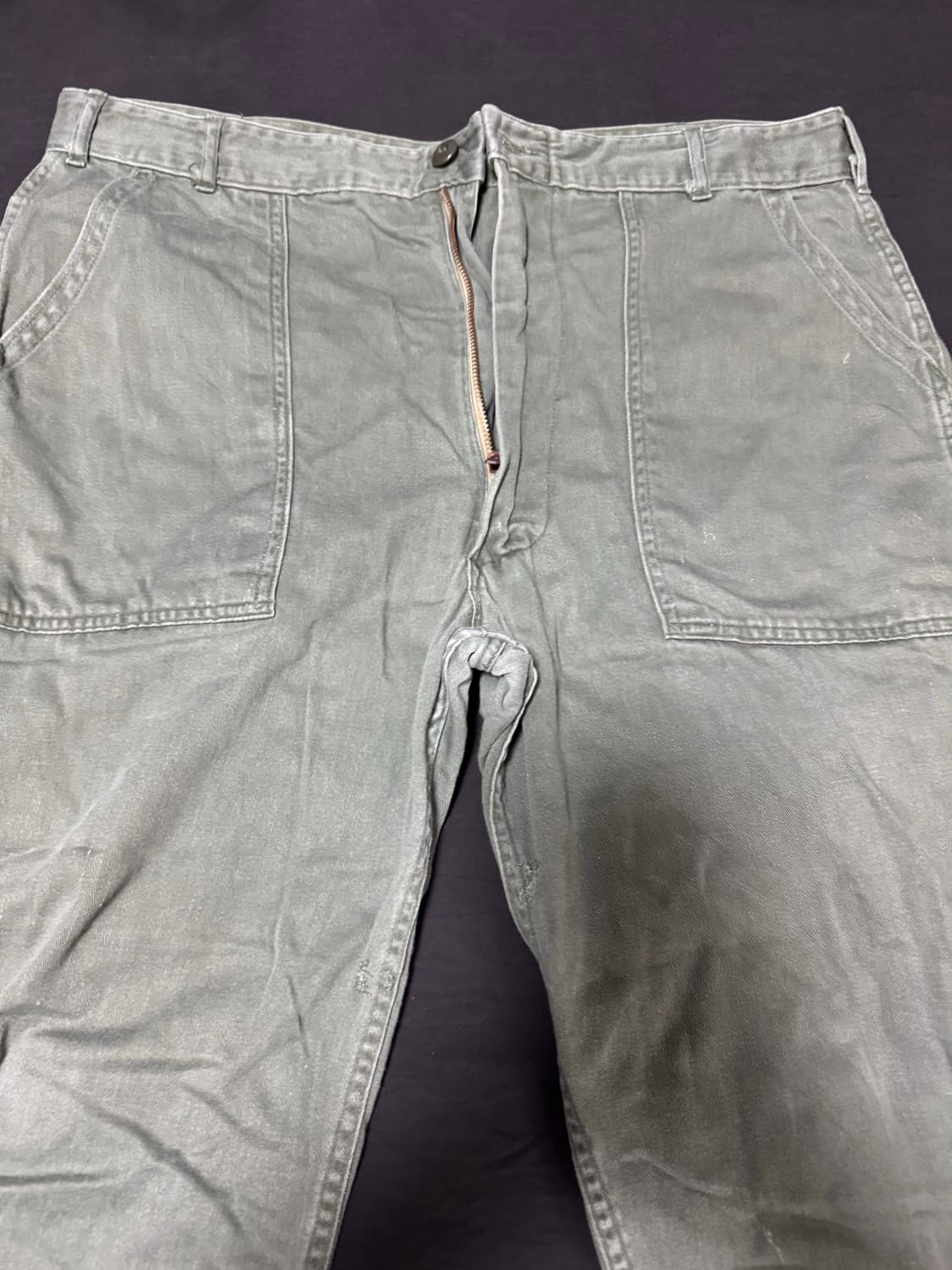 80s usa 퍼티크 팬츠 카키 36 빈티지  상품이미지2
