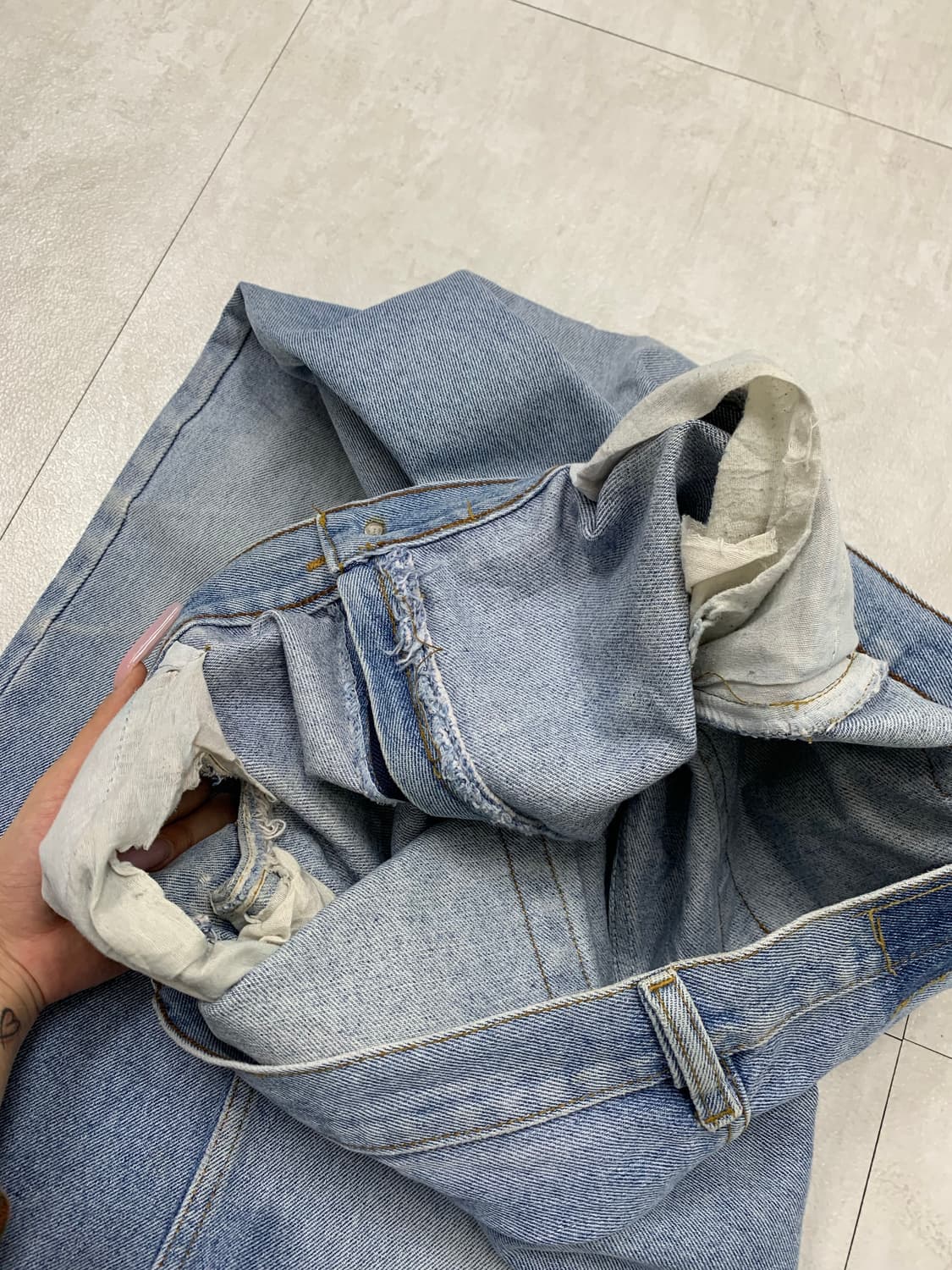 리바이스 데님 팬츠 #539 상품이미지4