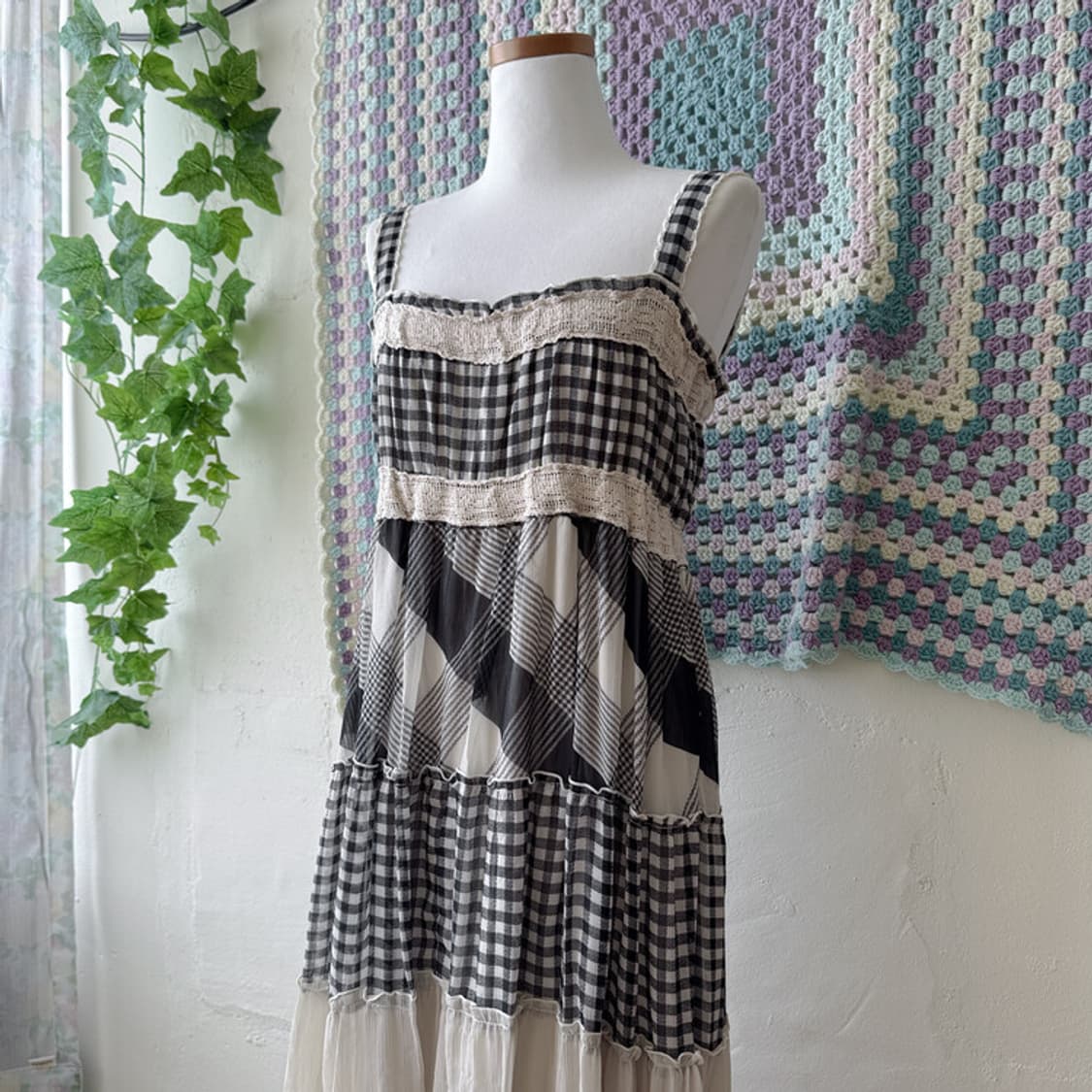 셀니빈티지 패치원피스 상품이미지7