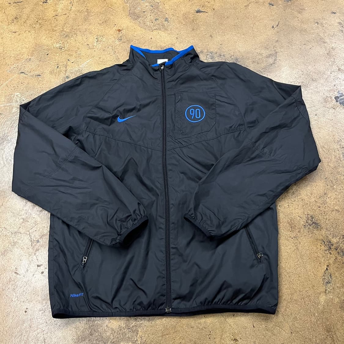 [정품/L] 나이키 바람막이 블랙 b14 상품이미지2