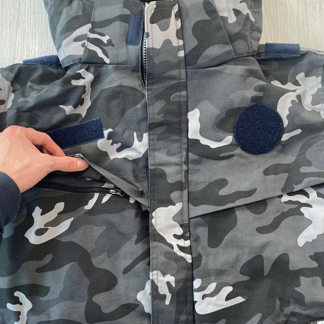 카모 밀리터리 야상 자켓 XL 상품이미지5