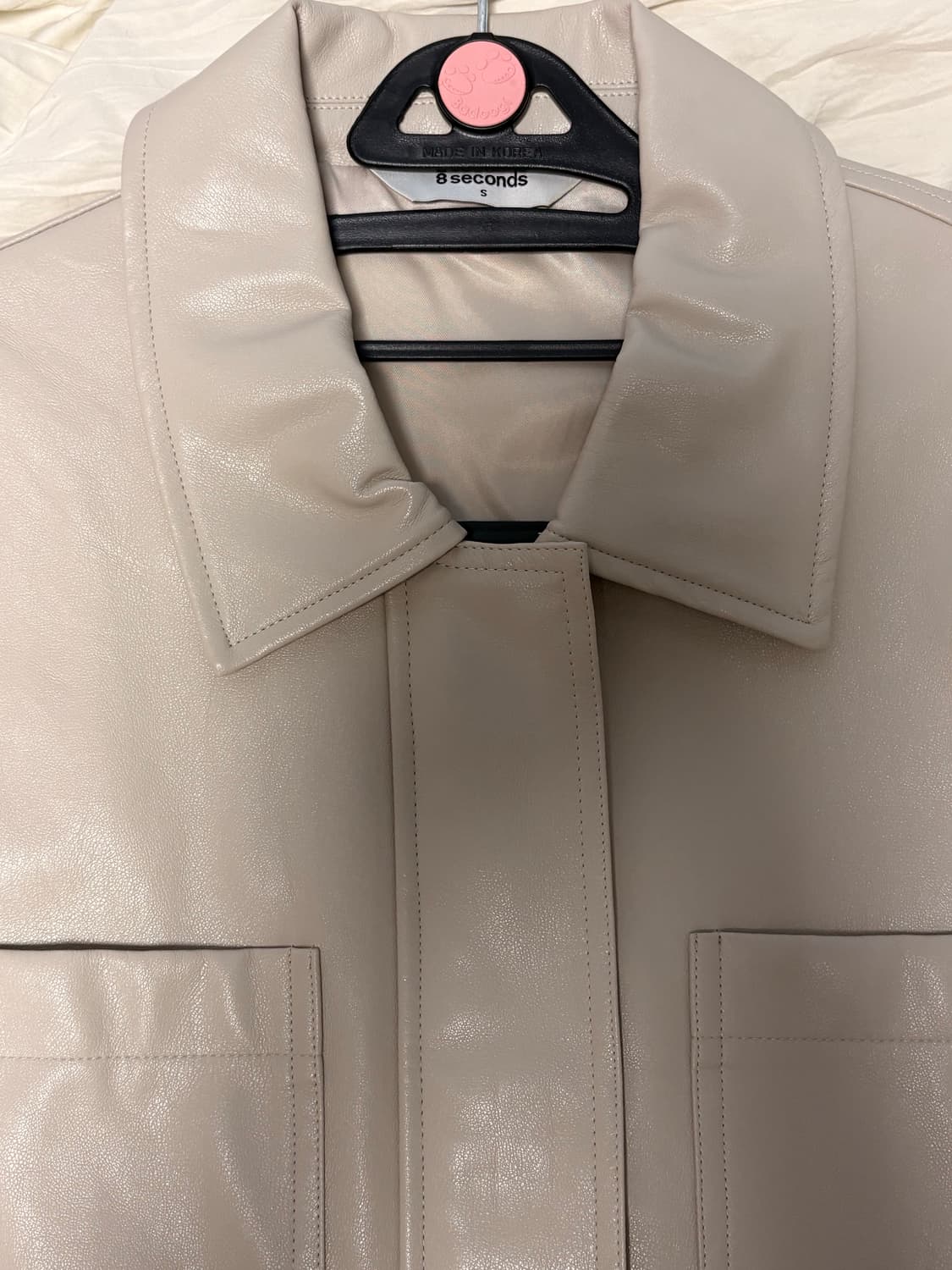 에잇세컨즈 가죽자켓 s사이즈 상품이미지2