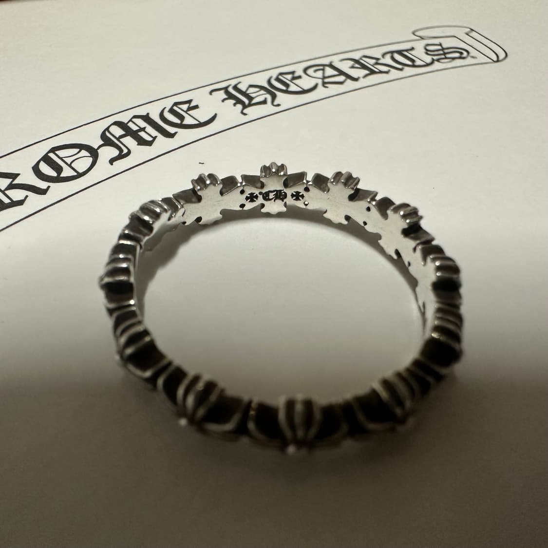 크롬하츠 타이니 밴드링(US 7) 상품이미지3