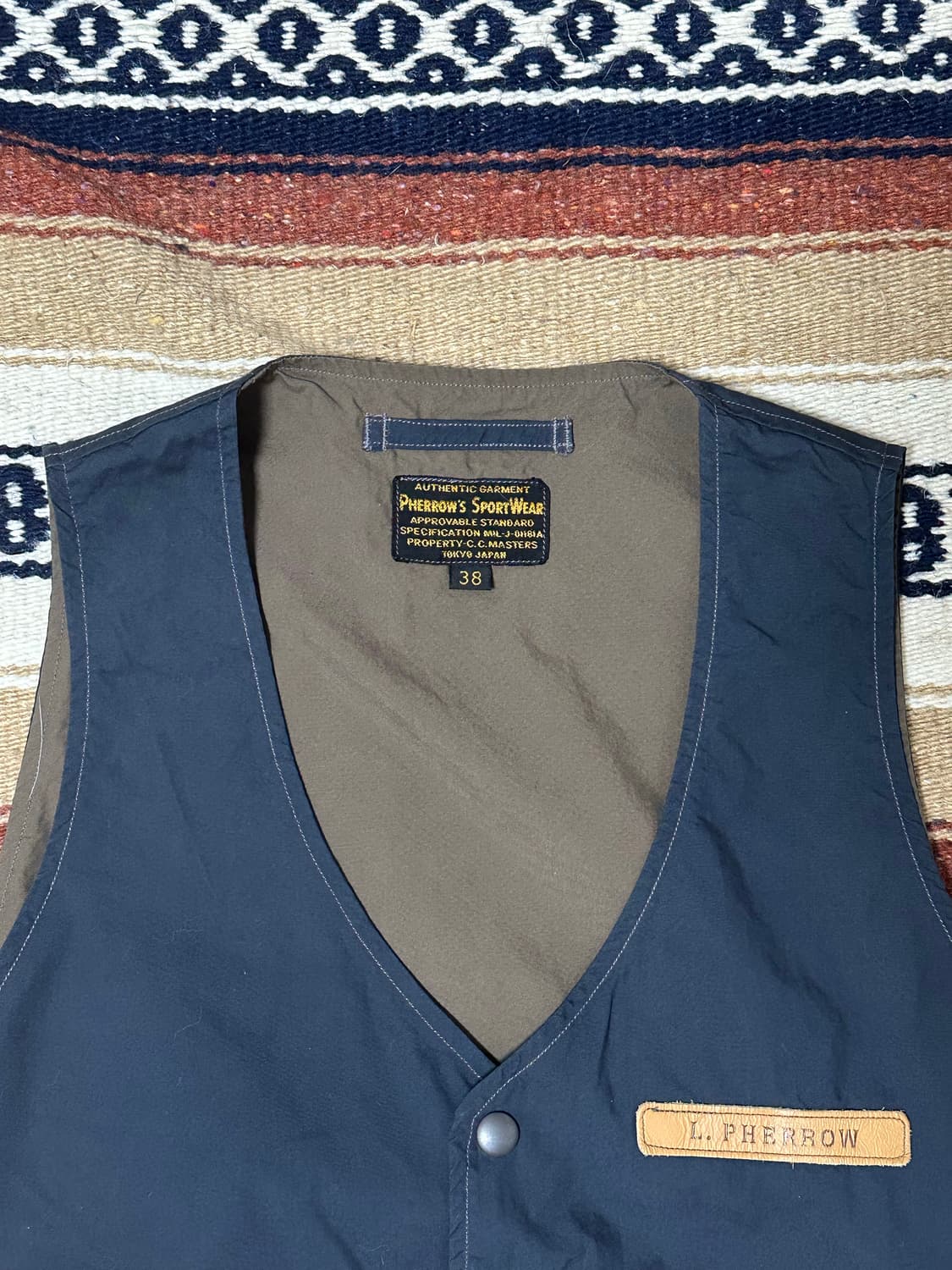 [페로우즈] Pherrow’s E-1 Radio Vest 상품이미지3