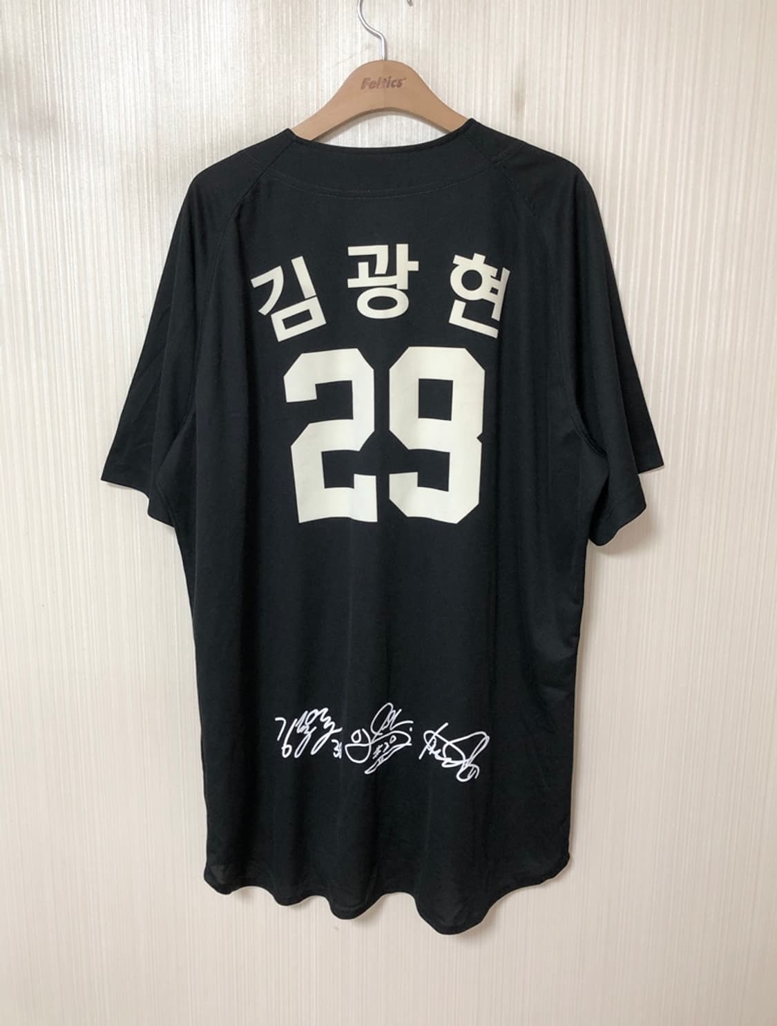 KBO SK와이번스 인천블랙유니폼/져지 XL #29 김광현 상품이미지8