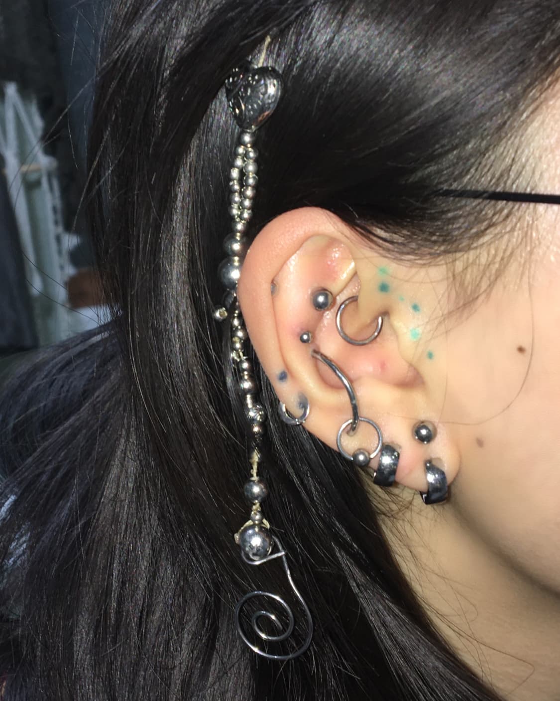 핸드메이드 헤어피스 상품이미지1