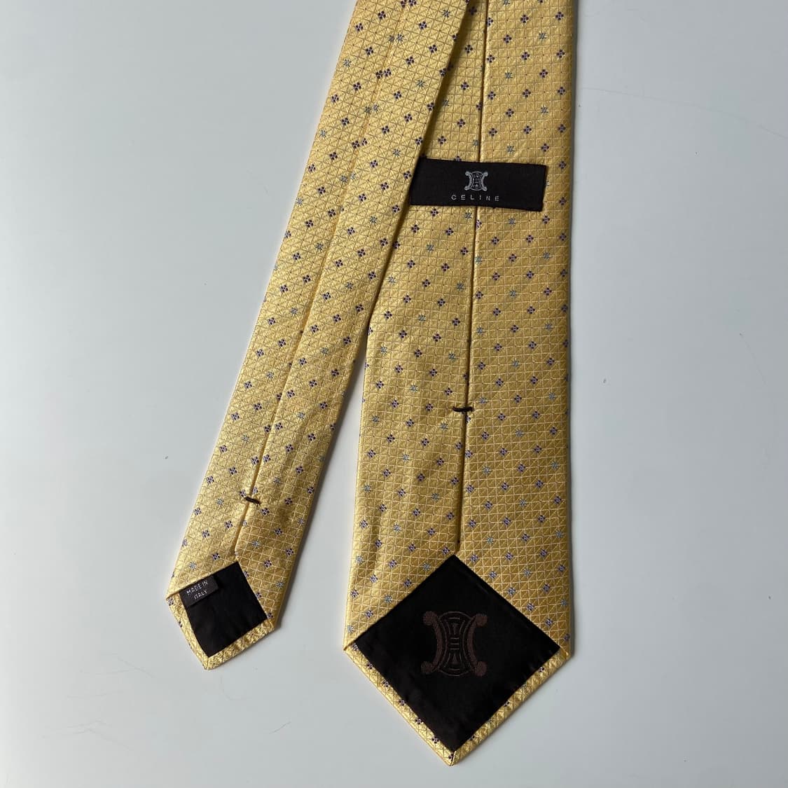 신형라벨 셀린느(celine) 모노그램 명품 정품 넥타이 상품이미지3