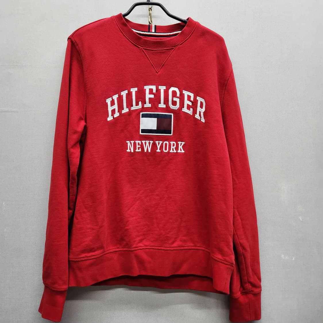 타미힐피거 빅로고 자수 맨투맨 S(M) 상품이미지1