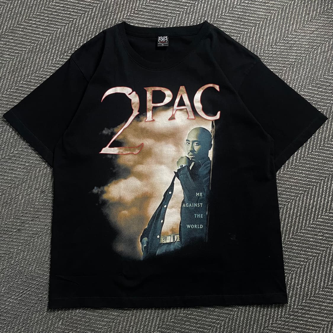 빈티지 투팍 힙합 프린팅 티셔츠o 4679 상품이미지1